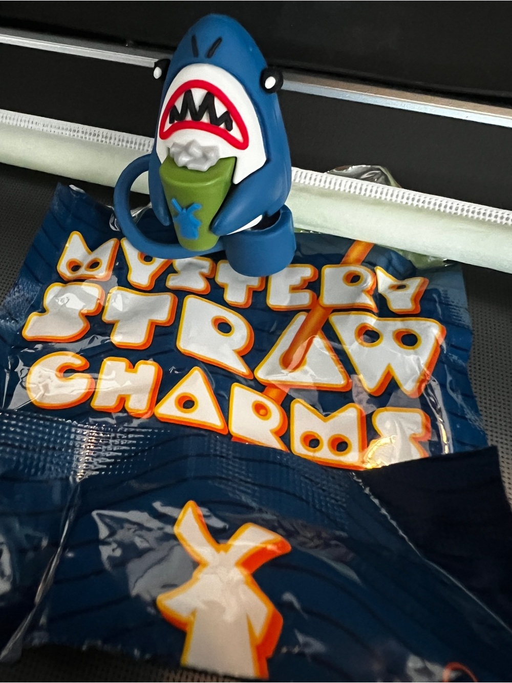 LIMITED RELEASE - Dutch Bros Shark Straw Topper